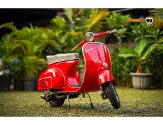 Vespa 150 Red – Classic Italian Scooter with 150cc Power